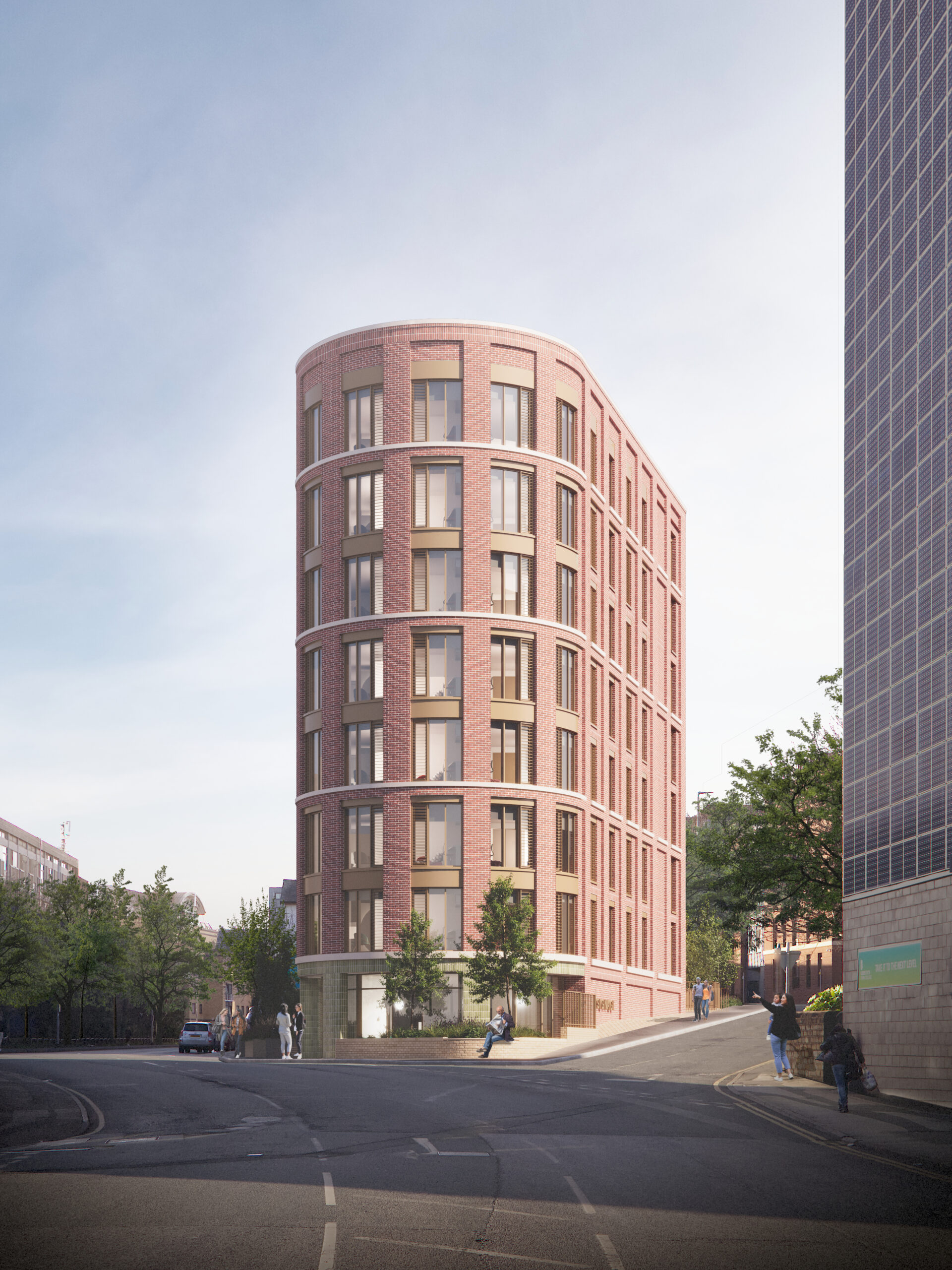 Burley Street – Leeds_Draft Image_Viewpoint 01_V01_40mm